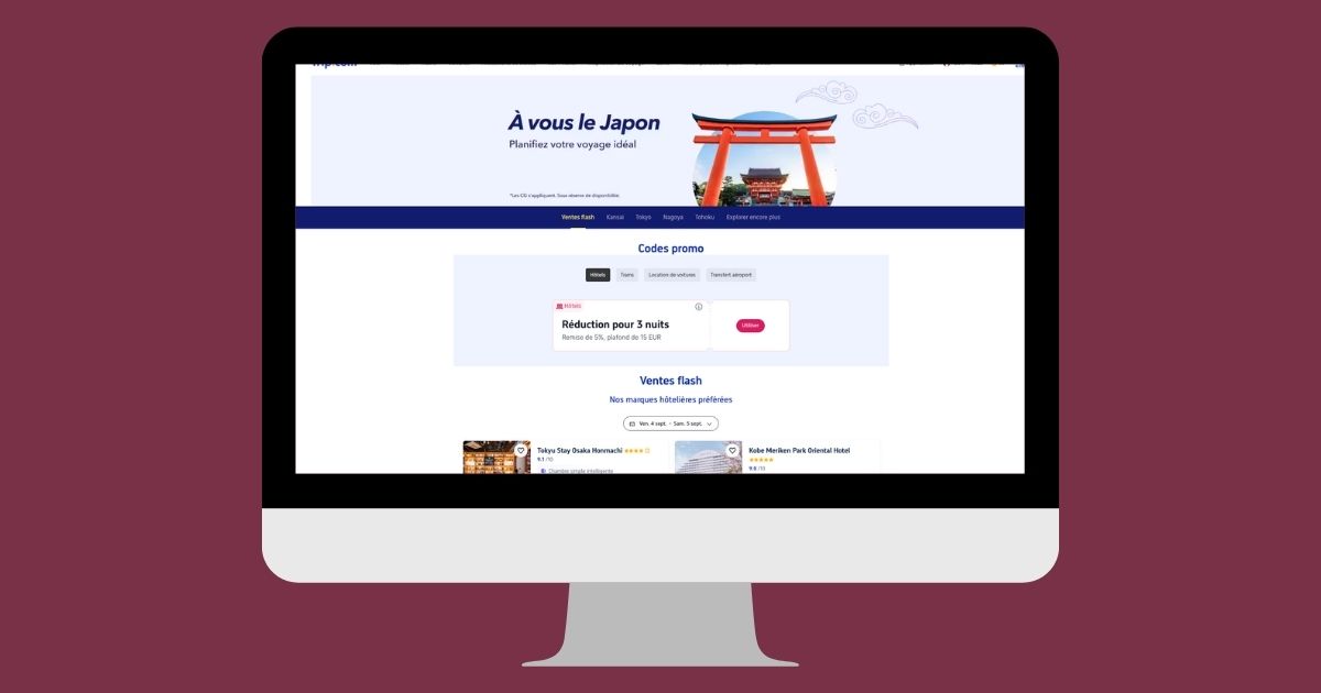 Go Japan campaign screenshot